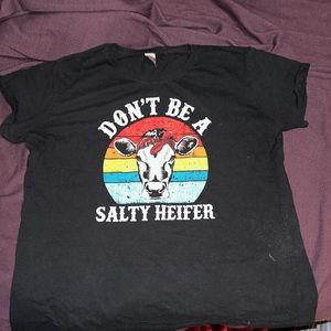 Cow t-shirt comfy casual wear